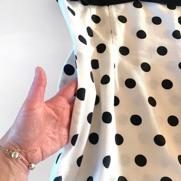 Vintage 1950’s Mindy Ross Polka Dot Wiggle Dress - Picture 5 of 10